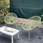 2 With Private Bathrooms Quiet Terrace Parking
